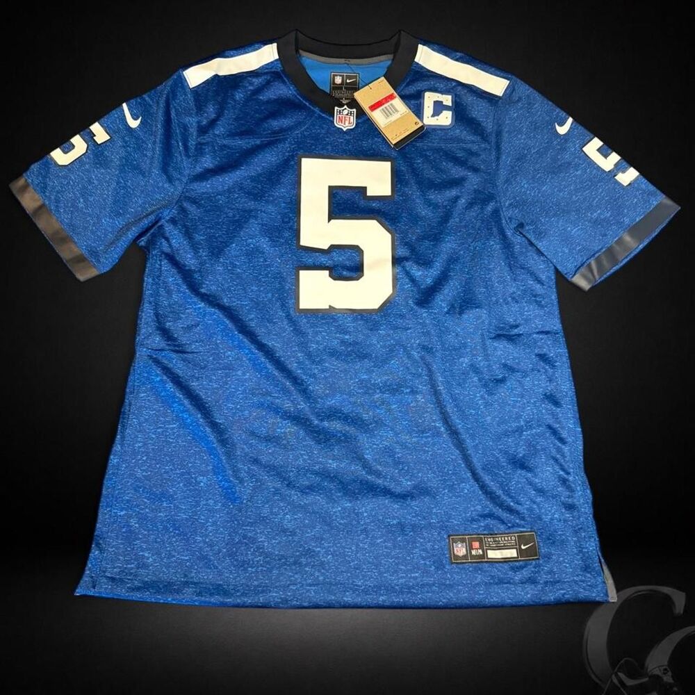 Nike blue Indianapolis Colts jersey, Anthony Richardson #5 Men Size L